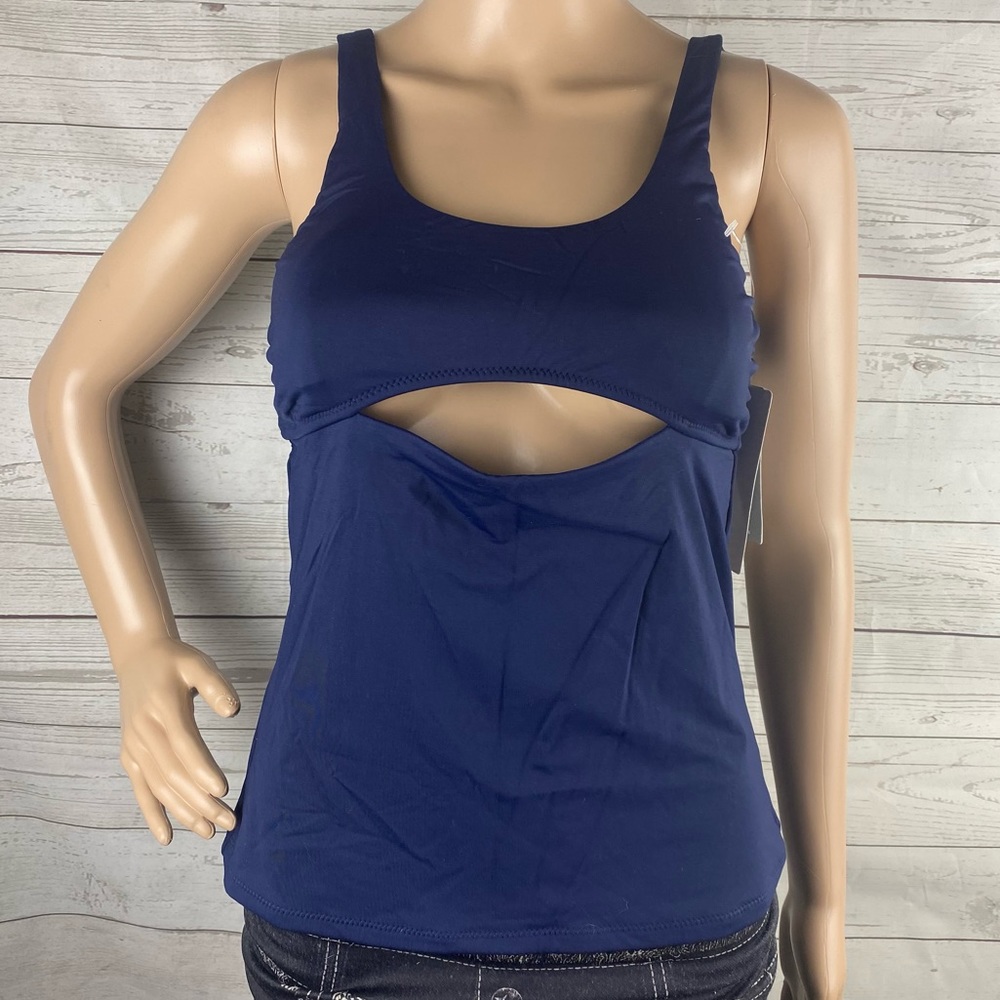 Athleta Mod Block Cutout Tankini